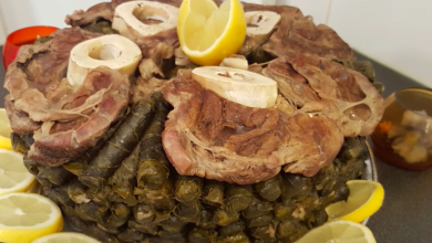 Photo of فيديو طريقة عمل ” محشي اليبرق ” مع لحم بعظمه