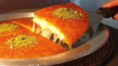 Photo of الكنافه النابلسيه بحشوة الجبن بدون فرن وصفة سهله وطعم ولاأطيب