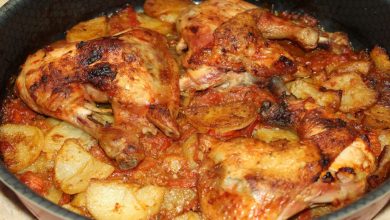 Photo of بالفيديو .. طريقة عمل فروج مع البطاطا بالطريقة الحلبية و بتبلة مميزة