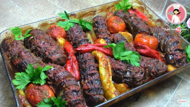 Photo of بالفيديو ..كباب الباذنجان في الفرن مذاق مميز سهلة واقتصادية