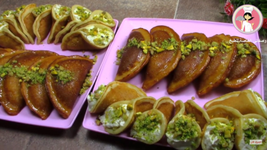 Photo of بالفيديو ..قطايف بالقشطة وقطايف عصافيري بالطحين فقط أكثر من روعة