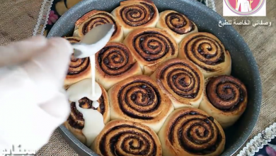 Photo of بالفيديو ..سينابون بطريقة سهلة و الطعم ولا اطيب حلويات سهلة وسريعة