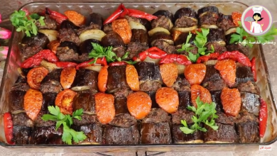 Photo of بالفيديو .. طريقة عمل كفتة بالباذنجان والخضار بالسمنة العربية وجبة غداء او عشاء سهلة