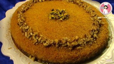 Photo of بالفيديو ..الكنافة الخشنة بالقشطة المطبوخة اللذيذة كنافة سهلة وسريعة والمذاق رائع