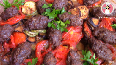 Photo of بالفيديو .. صينية الخضار بالحمة كفتة مع الخضار في الفرن للغداء و العشاء