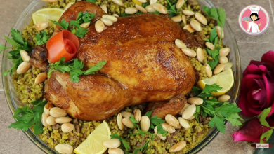 Photo of بالفيديو ..دجاج محشي بالفريكة ومشوي في الفرن بتتبيلة خاصة