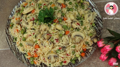 Photo of بالفيديو .. رز مفلفل بالفطر والخضار الارز بالمشروم والخضار تحضر بطريقة سهلة