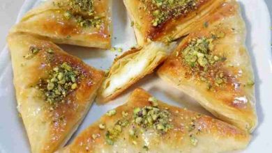 Photo of طريقه عمل وربات بالقشطة بطعم خيالي (فيديو)