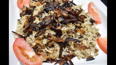 Photo of مجدرة الرز على الطريقة السورية (فيديو)