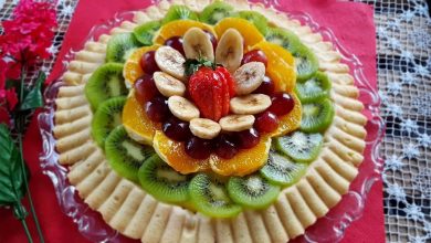 Photo of تارت الفواكهة بالكاسترد سهلة وسريعة بشكل راقي (فيديو)