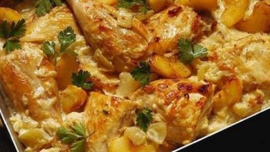 Photo of طريقة عمل صينية دجاج وبطاطس
