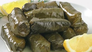 Photo of ورق عنب بالزيت ودبس الرمان
