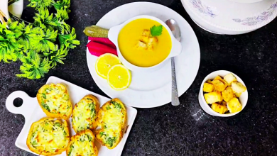 Photo of شوربة العدس مع خبز الزبدة و الثوم مغذية و الطعم خيااال